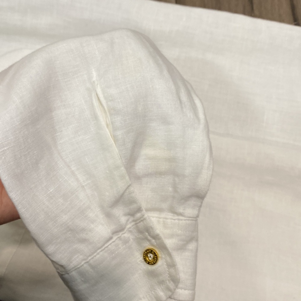 Ellen Tracy vintage linen‎ button up - Picture 9 of 9